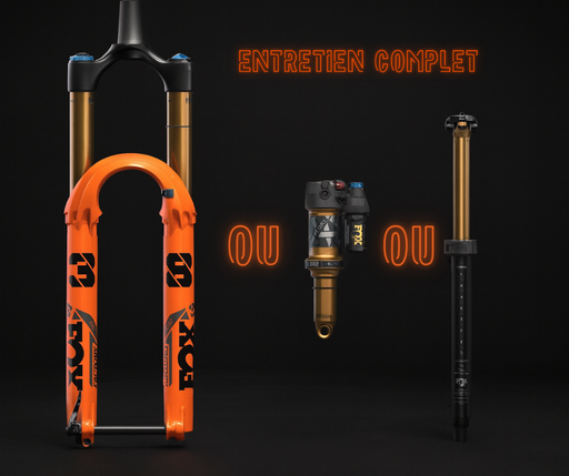 Entretien Complet : Fourche, Amortisseur ou Tige de Selle